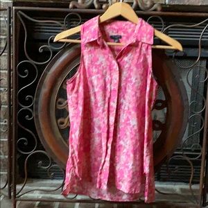 Sleeveless Ann Taylor blouse